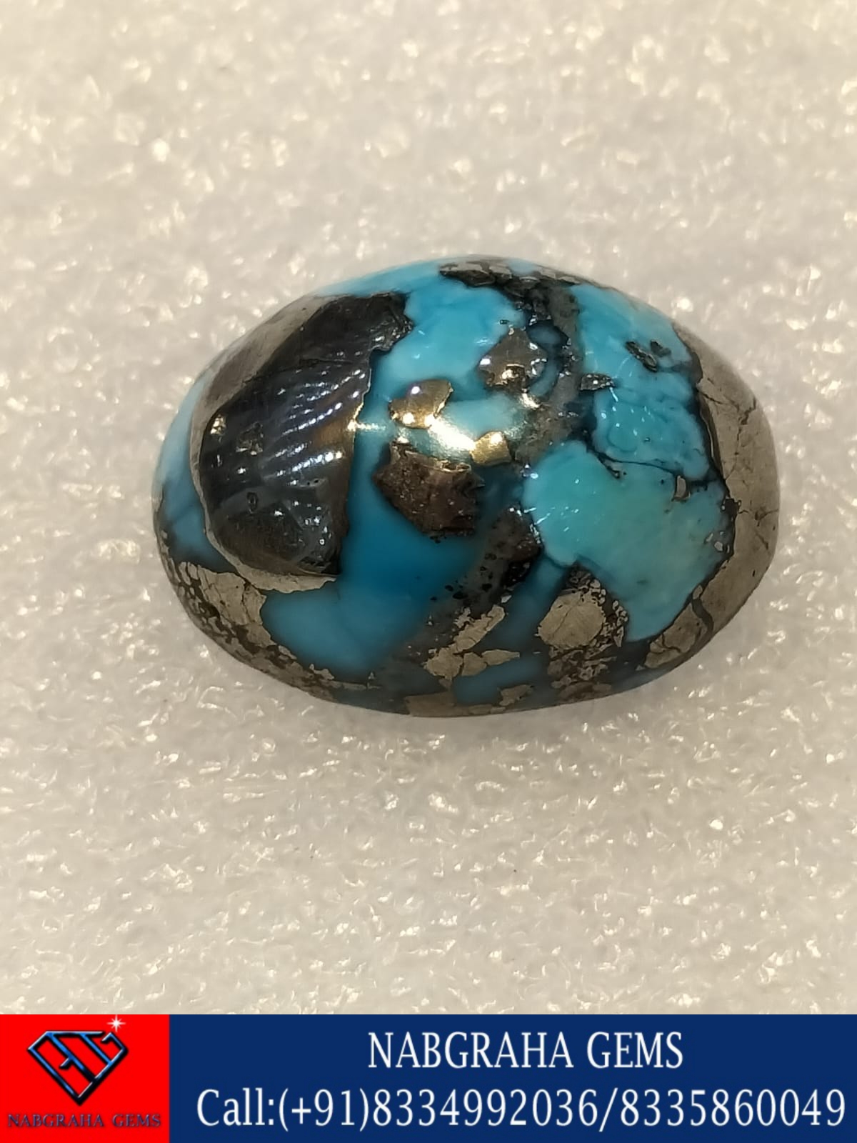 Natural Firoza/Turquoise Gemstone[IRANI]