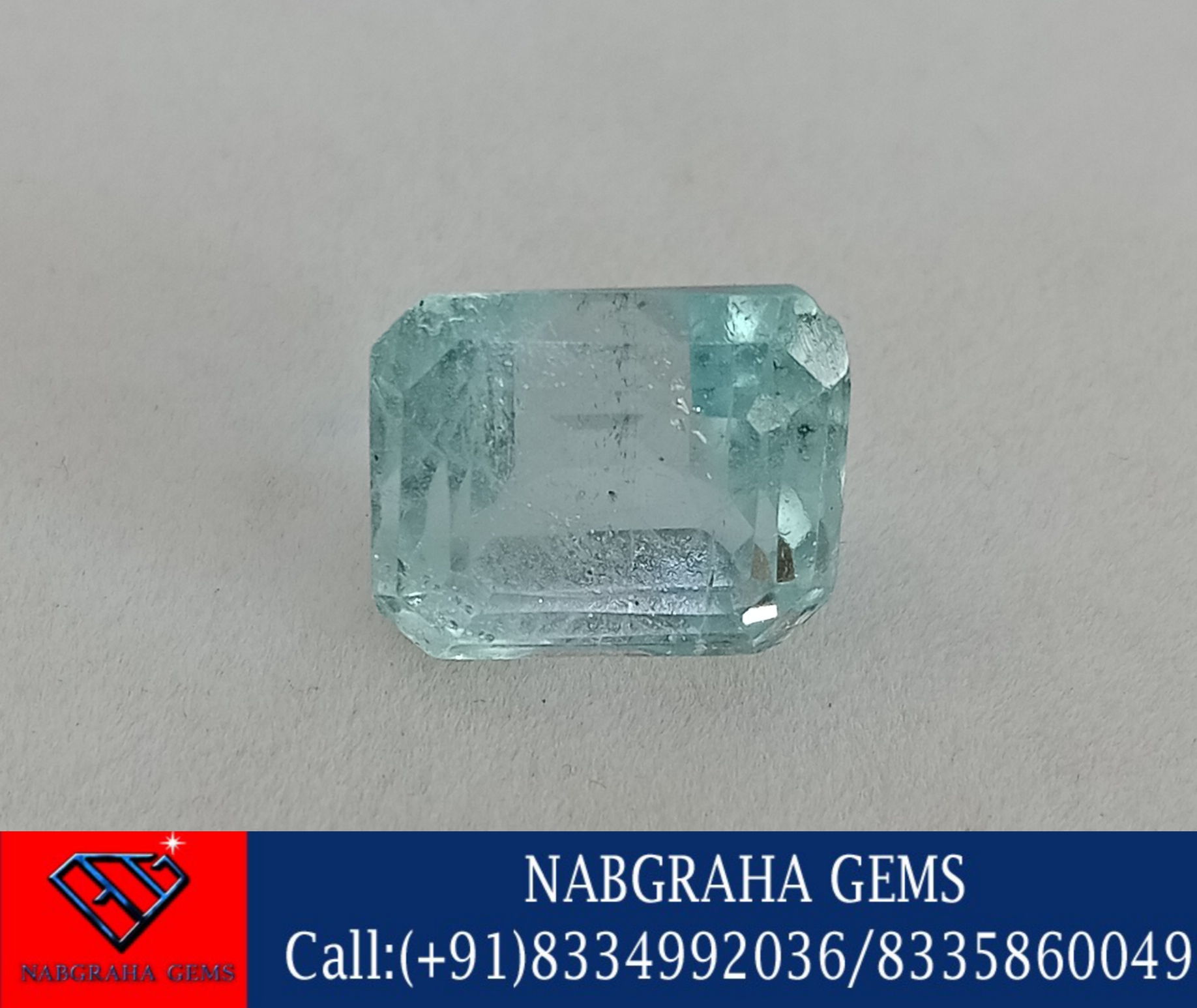 Natural Aquamarine Gemstone(BRAZIL)