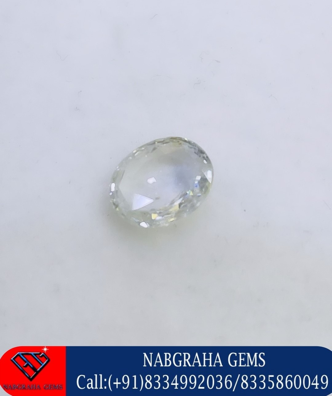 NaturalPitambari-Neela/Yellowish-Blue Sapphire Gemstone[CEYLONISE]