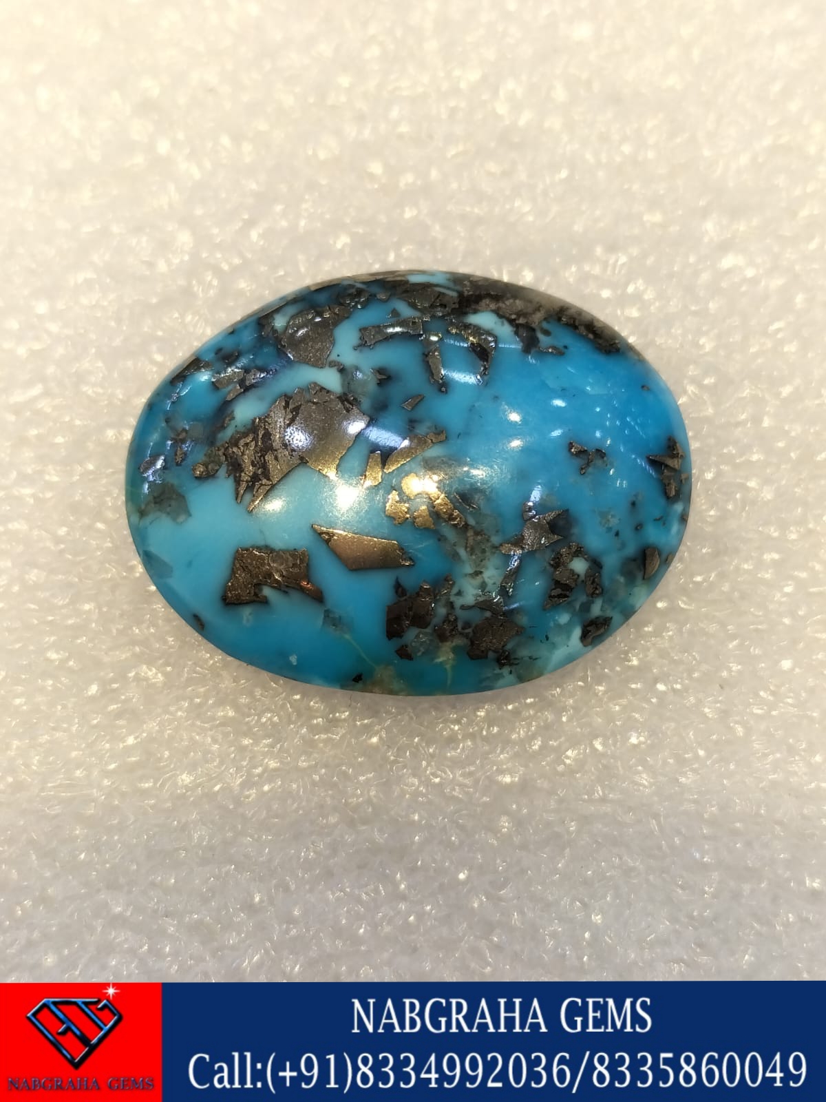 Natural Firoza/Turquoise Gemstone[IRANI]