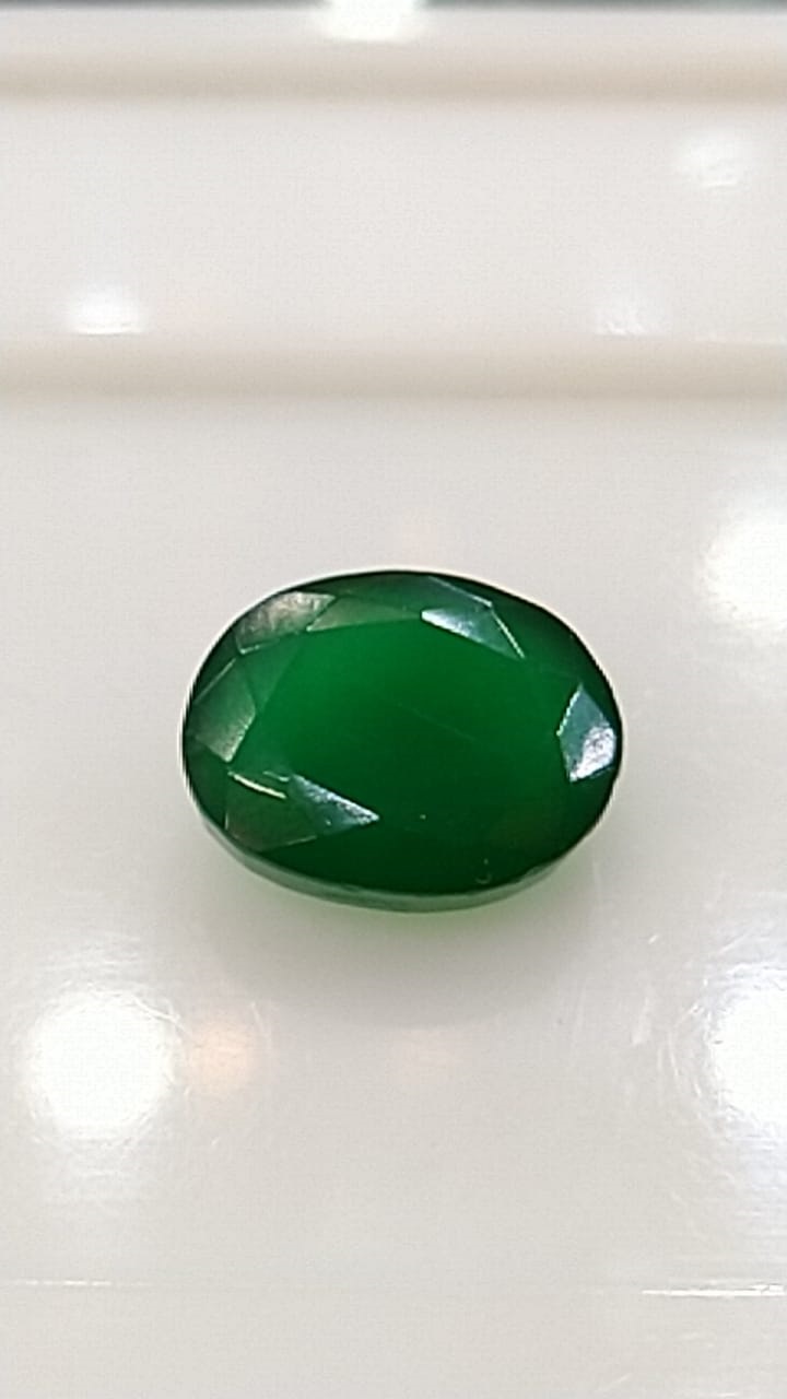 Natural Onyx Panna Gemstone Emerald